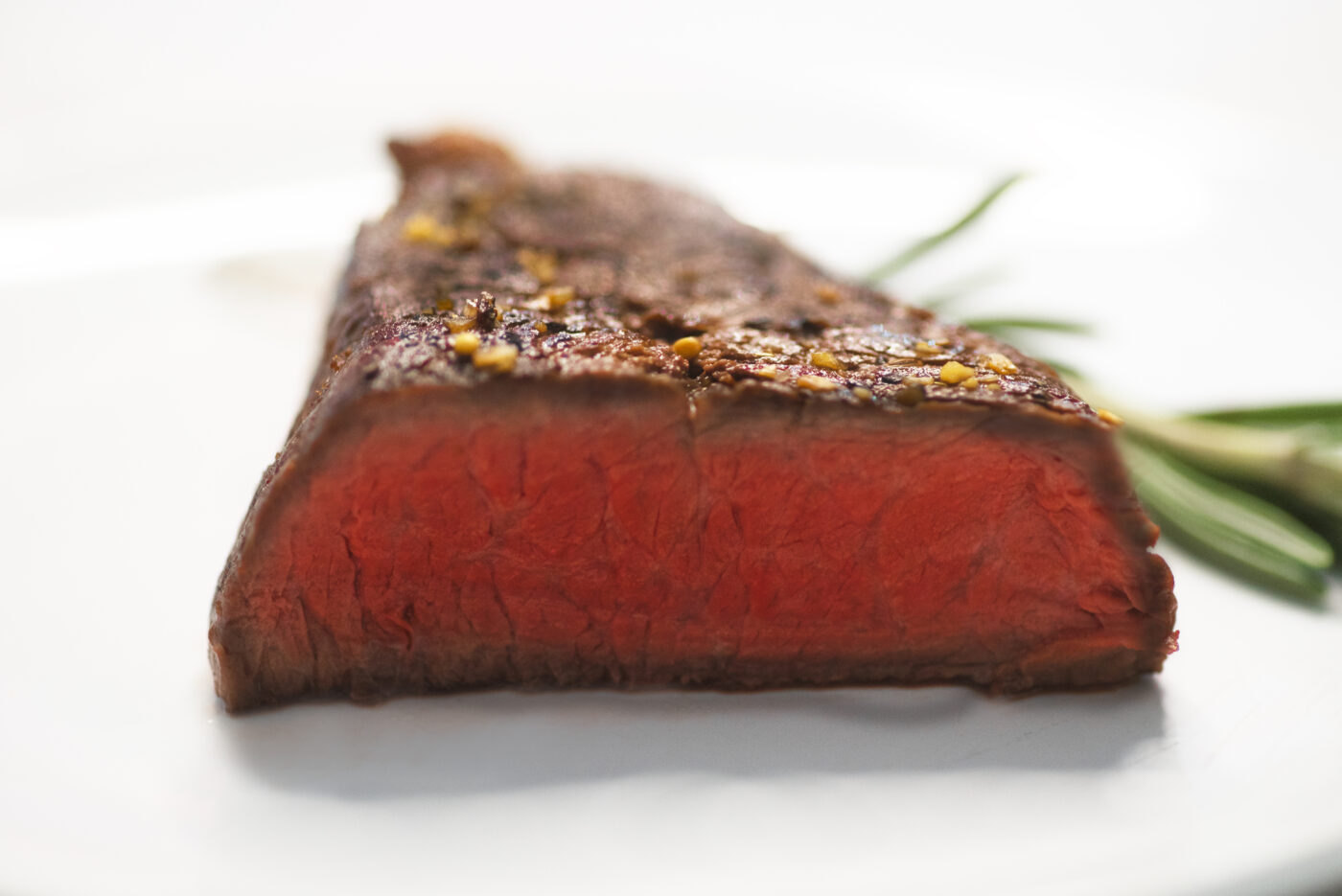 Reverse Seared Steak with Blue Cheese & Herb Compound Butter An Echo